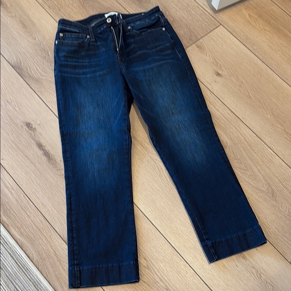 LILA RYAN Dark Indigo Straight Leg Jeans
